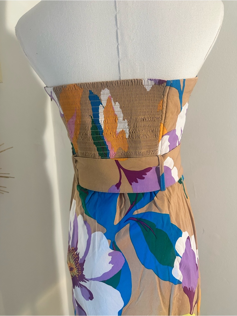 Maeve Strapless Belted Dress size Medium - Picture 9 of 15
